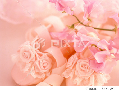 花のイメージ　ピンク色系 7860051
