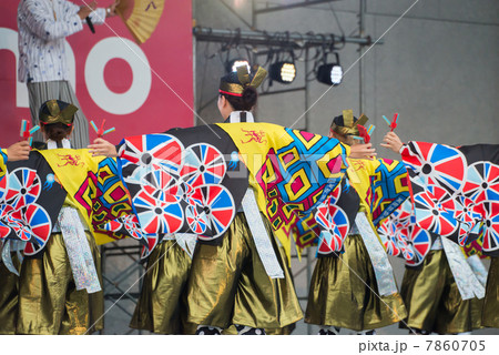 土佐の夏　よさこい祭りは楽しい　よさこい２０１３前哨戦　第７回みなこい港祭り　香南市　とらっく 7860705