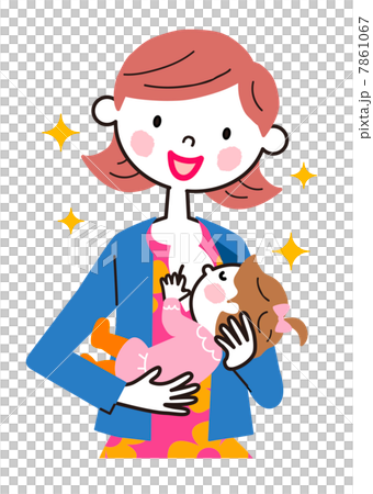 母乳 おかあさん 赤ちゃん イラスト 母乳 おかあさん 赤ちゃん イラスト 7861067