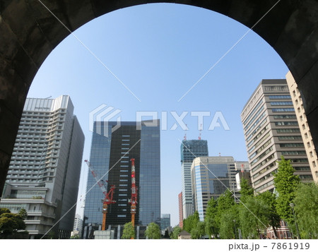 皇居 二重橋前 7861919