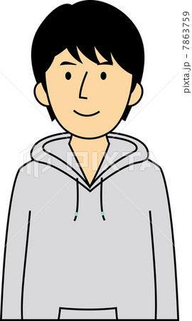 微笑む10代男子高校生 7863759