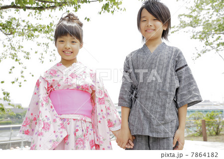 浴衣の子供 浴衣の子供 7864182
