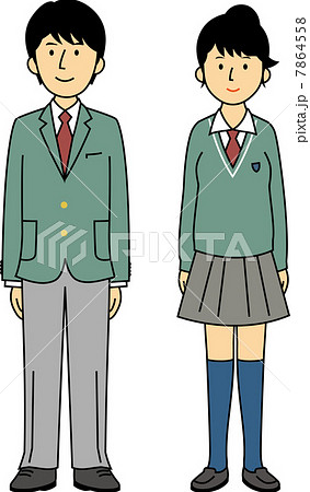 10代高校生の２人 7864558