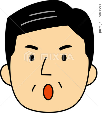 やる気ある60代男性の顔 7864594