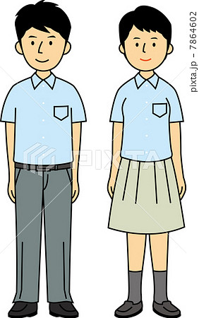 10代高校生の２人 7864602