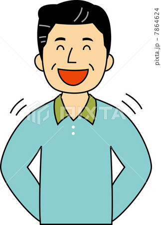 笑う60代男性 7864624