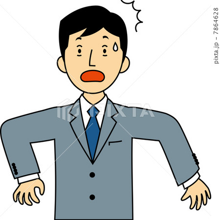 驚く３０代サラリーマン 7864628