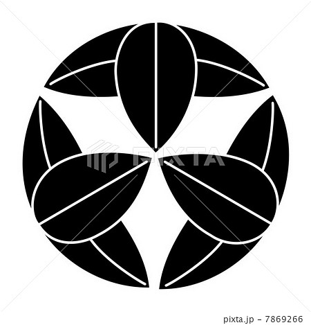 家紋　九枚笹 7869266