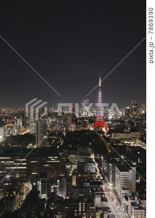 貿易センタービルからみた東京の夜景 7869390