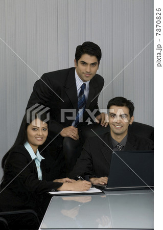 In a meeting  7870826
