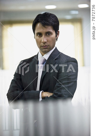 Portrait of business executive  7872736
