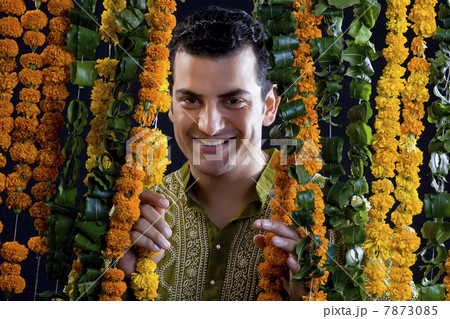 Portrait of an Indian man  7873085