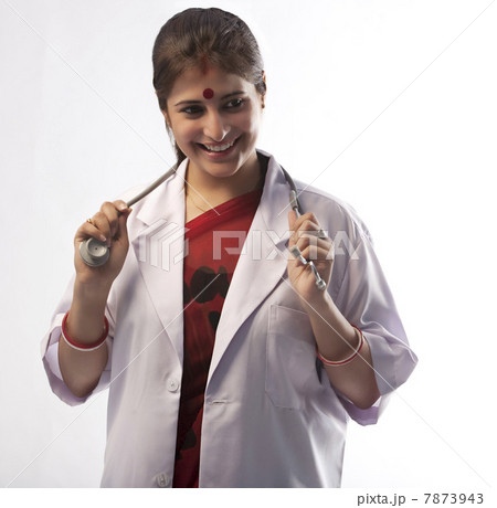 Doctor with a stethoscope  7873943