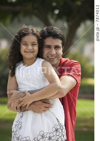 Portrait of father and daughter Portrait of father and daughter 7874013