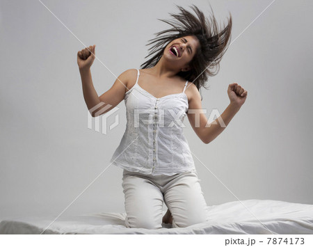 Woman enjoying herself  7874173