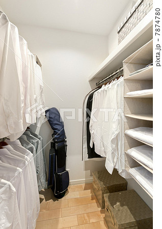 衣類収納のウォークインクローゼット 7874780