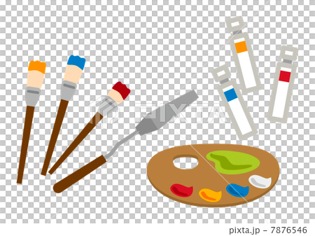 油絵の道具 油絵の道具 7876546