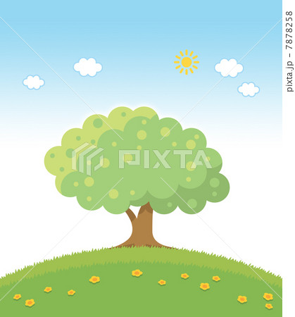 木のある風景 木のある風景 7878258
