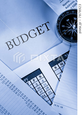 Operating budget, calendar and compass 7878923