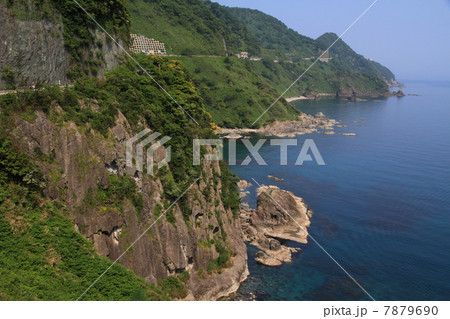 丹後半島の日本海風景（蒲入展望所にて） 7879690