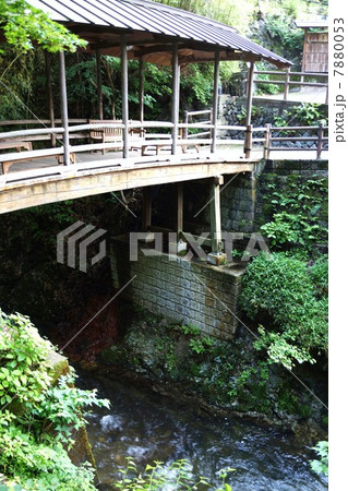 鹿教湯温泉の五台橋 7880053