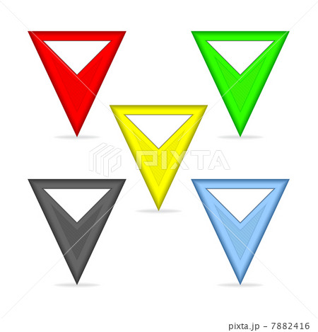 Triangular pointers Triangular pointers 7882416