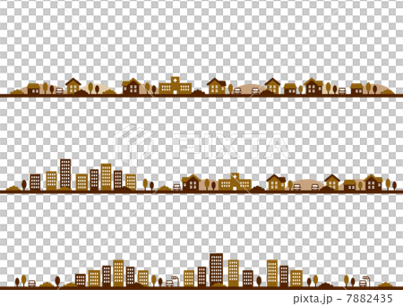 布朗城鎮和建築物 7882435