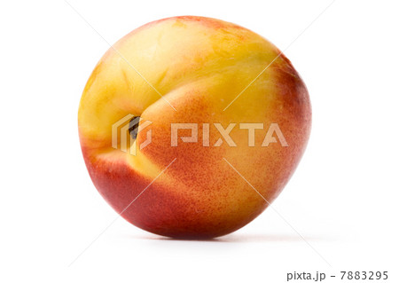 Peach isolated on white background 7883295