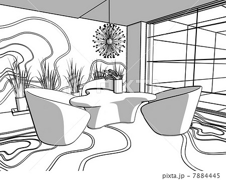 modern cafe modern cafe 7884445