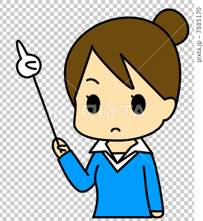 指示棒　女性 7885170