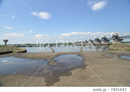 利根大堰取水口 利根大堰取水口 7891692