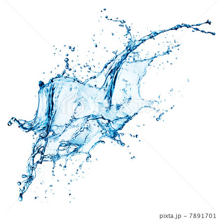 blue water splash isolated blue water splash isolated 7891701
