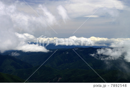 乗鞍からみた雲 7892548
