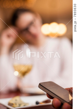 Woman having a drink 7893630