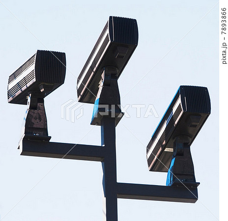 Three surveillance cameras 7893866