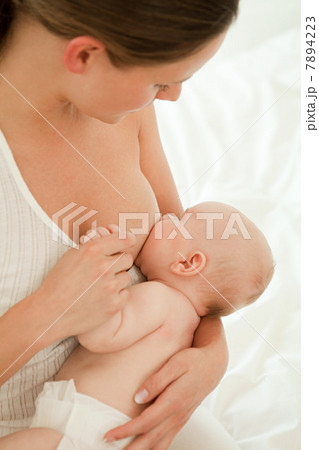 Mother breast feeding baby son Mother breast feeding baby son 7894223