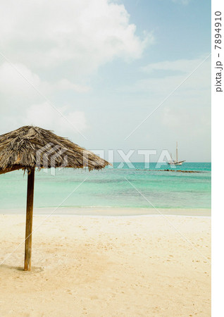 Parasol on beach 7894910