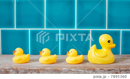 Rubber ducks in a row 7895360