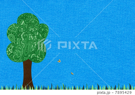 Tree against blue sky Tree against blue sky 7895429