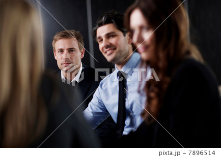 Business colleagues in discussion Business colleagues in discussion 7896514