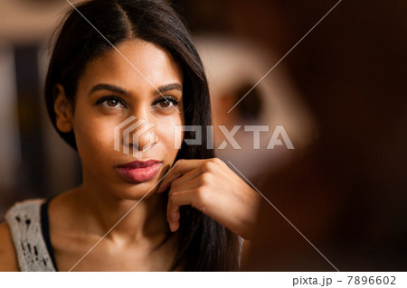 Close up shot of a woman Close up shot of a woman 7896602