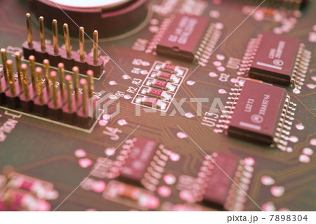 Circuit board, close up Circuit board, close up 7898304