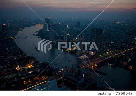 High angle view of  Bangkok, Thailand 7899948