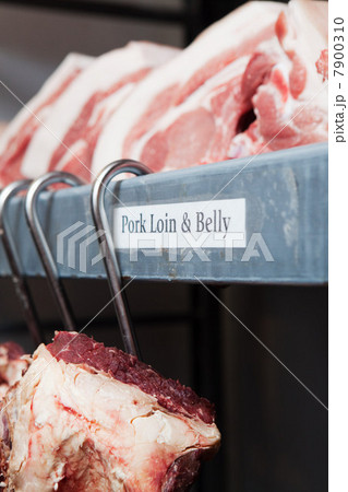 Pork belly on shelf 7900310