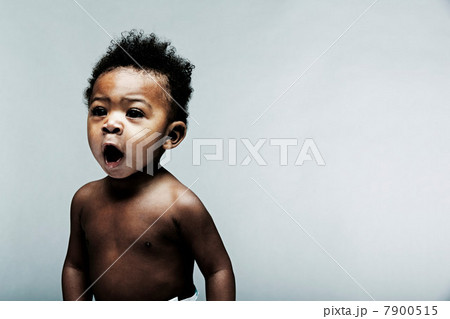 Portrait of baby boy looking away Portrait of baby boy looking away 7900515