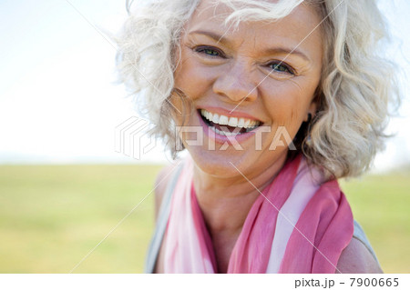 Mature woman, close up portrait Mature woman, close up portrait 7900665