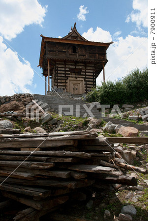 Fort, Chitkul Village, Sangla Valley,  Himachal Pradesh, India 7900911