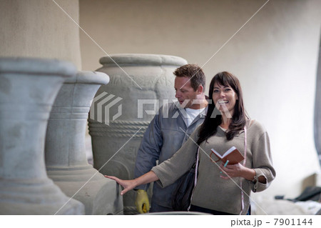 Dealing with sales in pottery factory 7901144