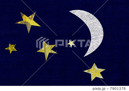 Crescent moon and stars 7901376