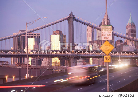 Time lapse view of New York City traffic Time lapse view of New York City traffic 7902252
